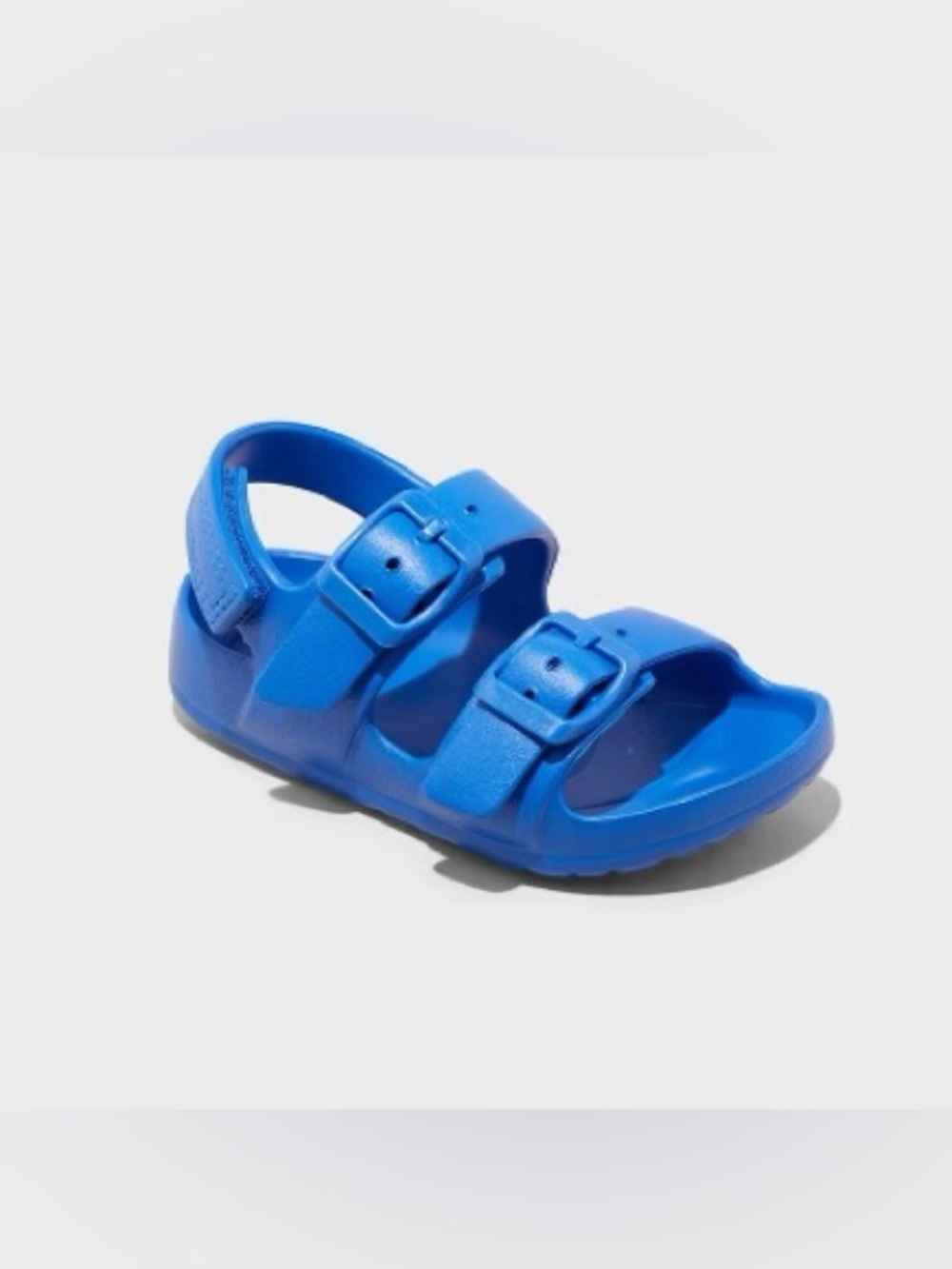 Cat & Jack Bright Blue Two-Buckle Kids Sandals NWT